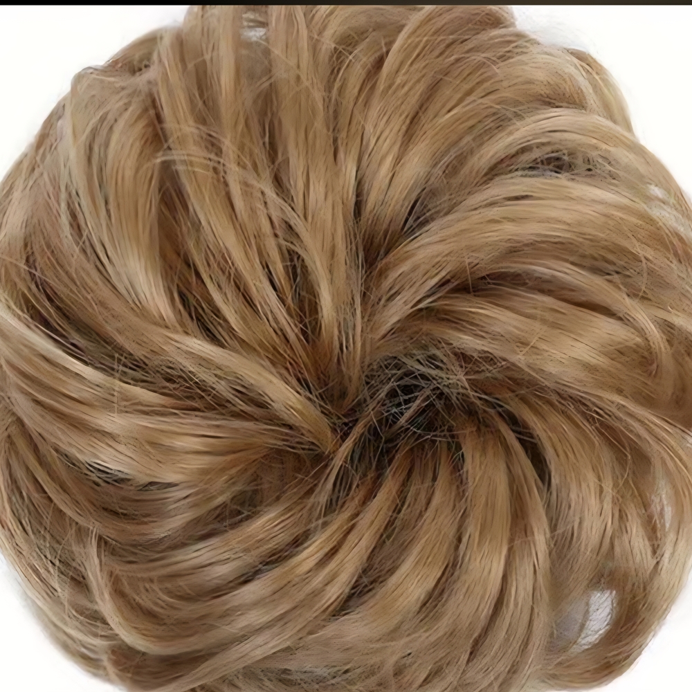 Blonde Hair Bun Extension